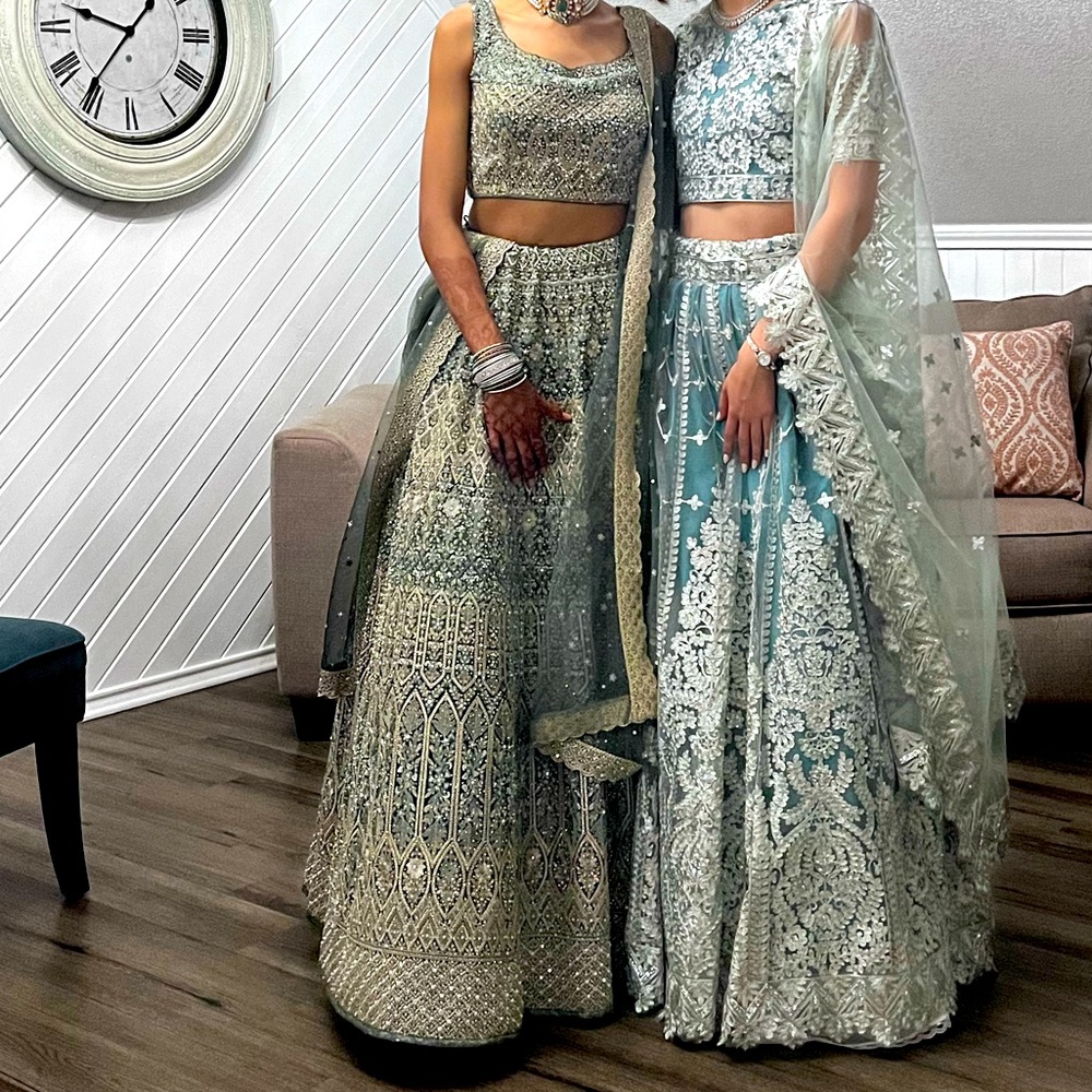 designer wedding/ reception lengha
